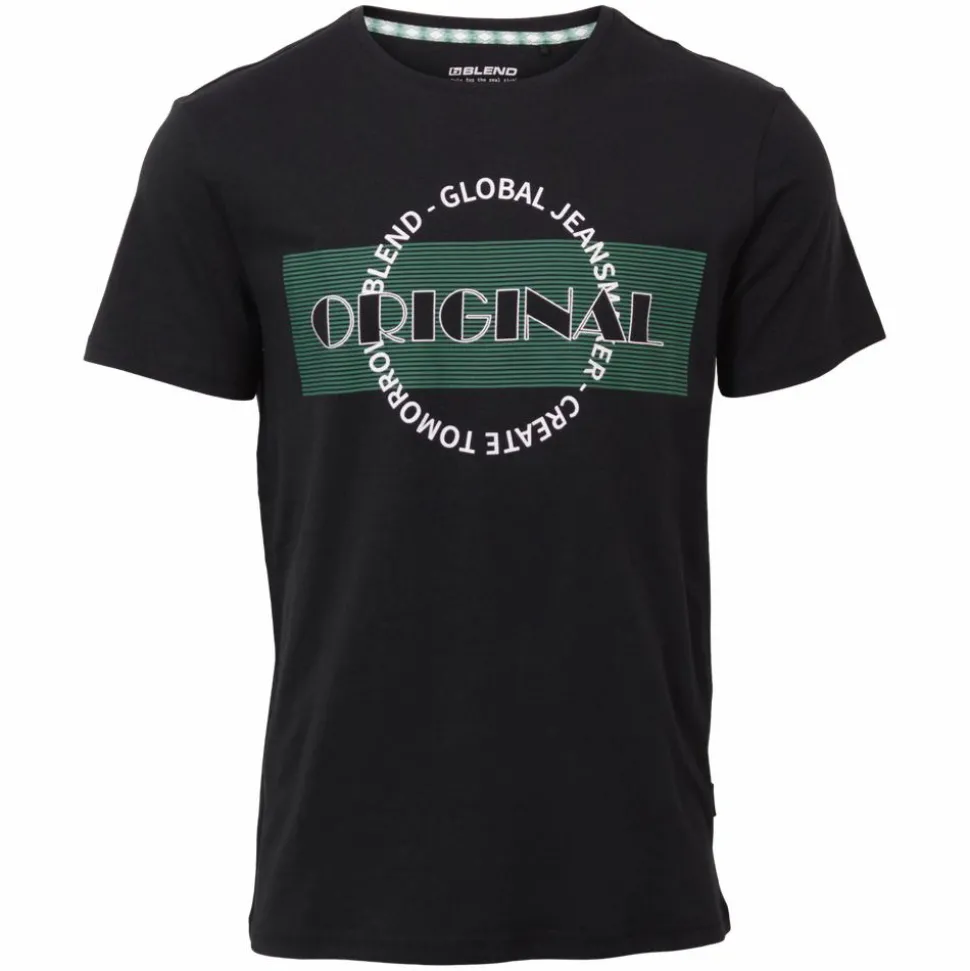 Blend Herre T-shirt - Black