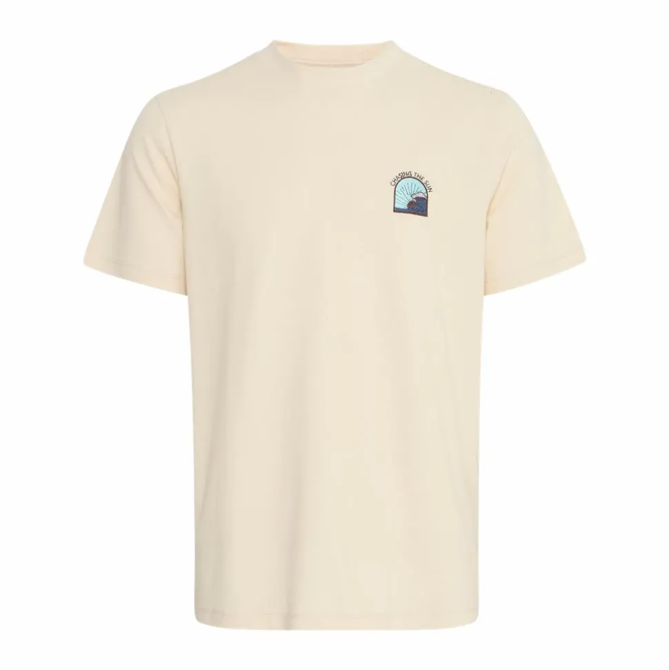 Blend Herre T-shirt - Bleached Sand