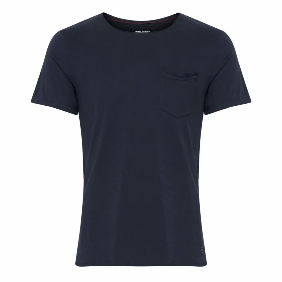 Blend Herre T-shirt - Dark Navy Blue