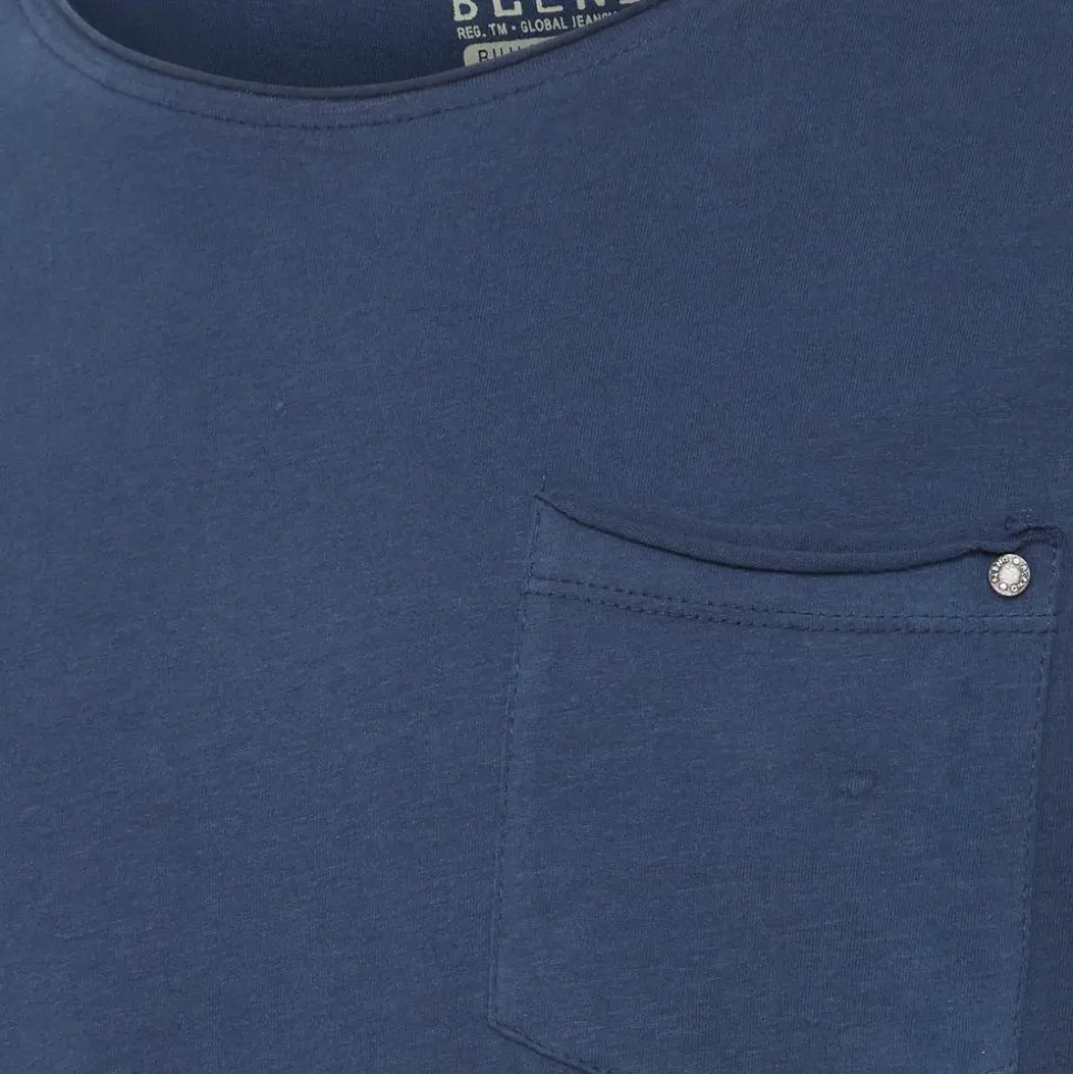 Blend Herre T-shirt - DenimBlue