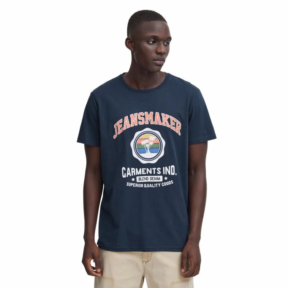 Blend Herre T-shirt - Dress Blues