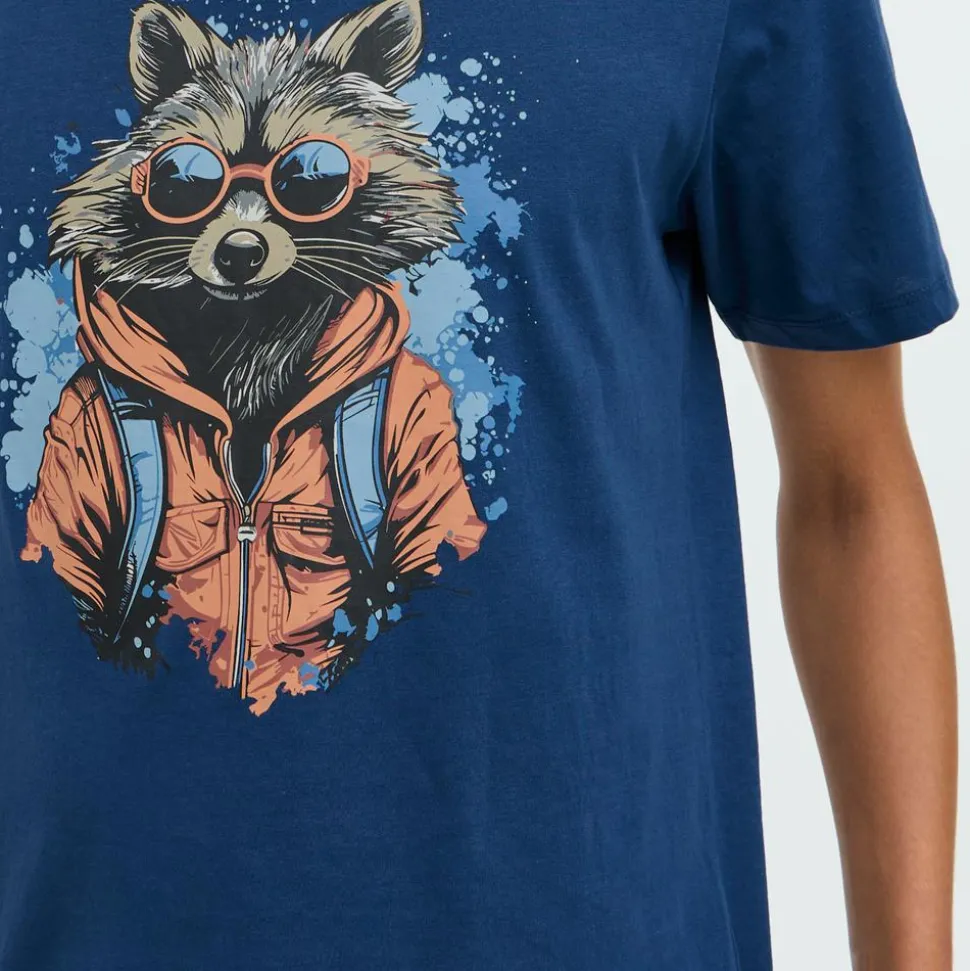 Blend Herre T-shirt - Estate Blue
