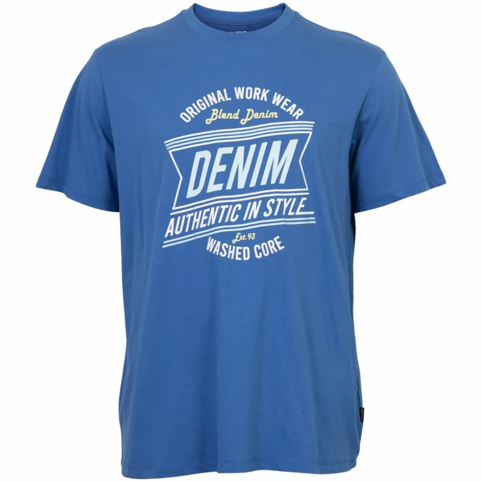 Blend Herre T-shirt - Nautical Blue