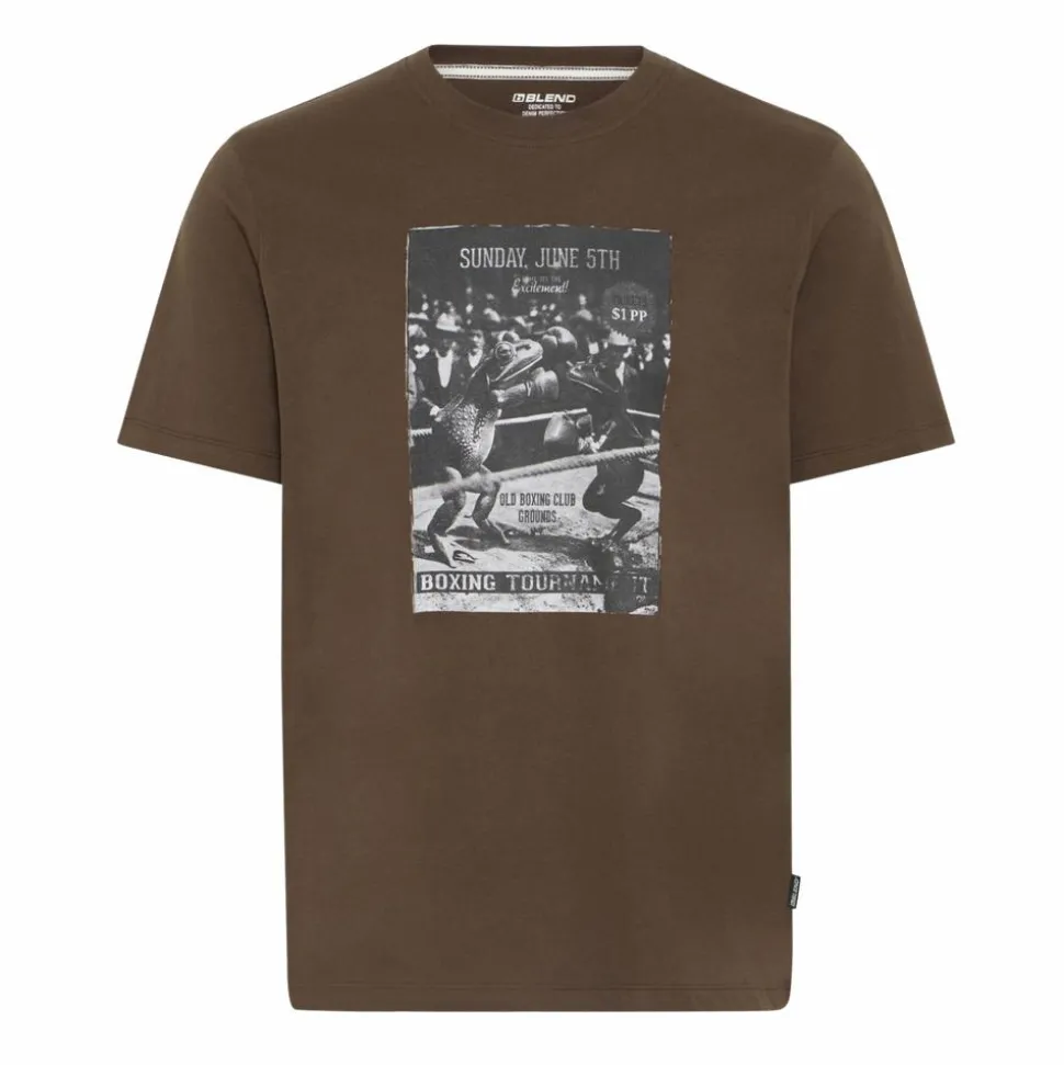 Blend Herre T-shirt - SLATE BLACK