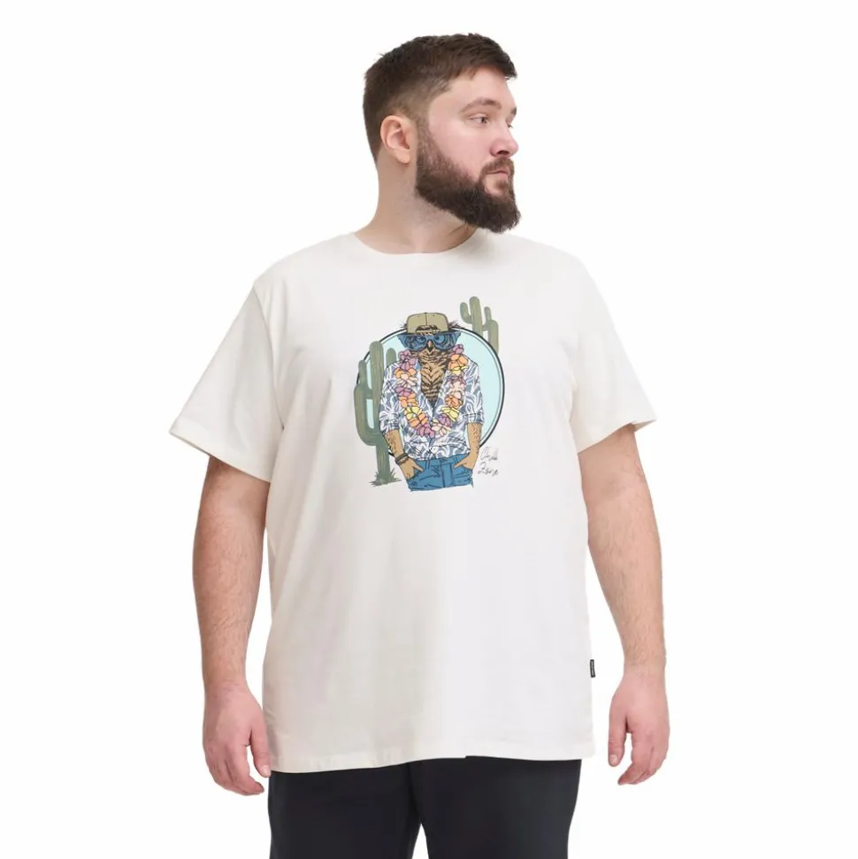 Blend Herre T-shirt - White Owl