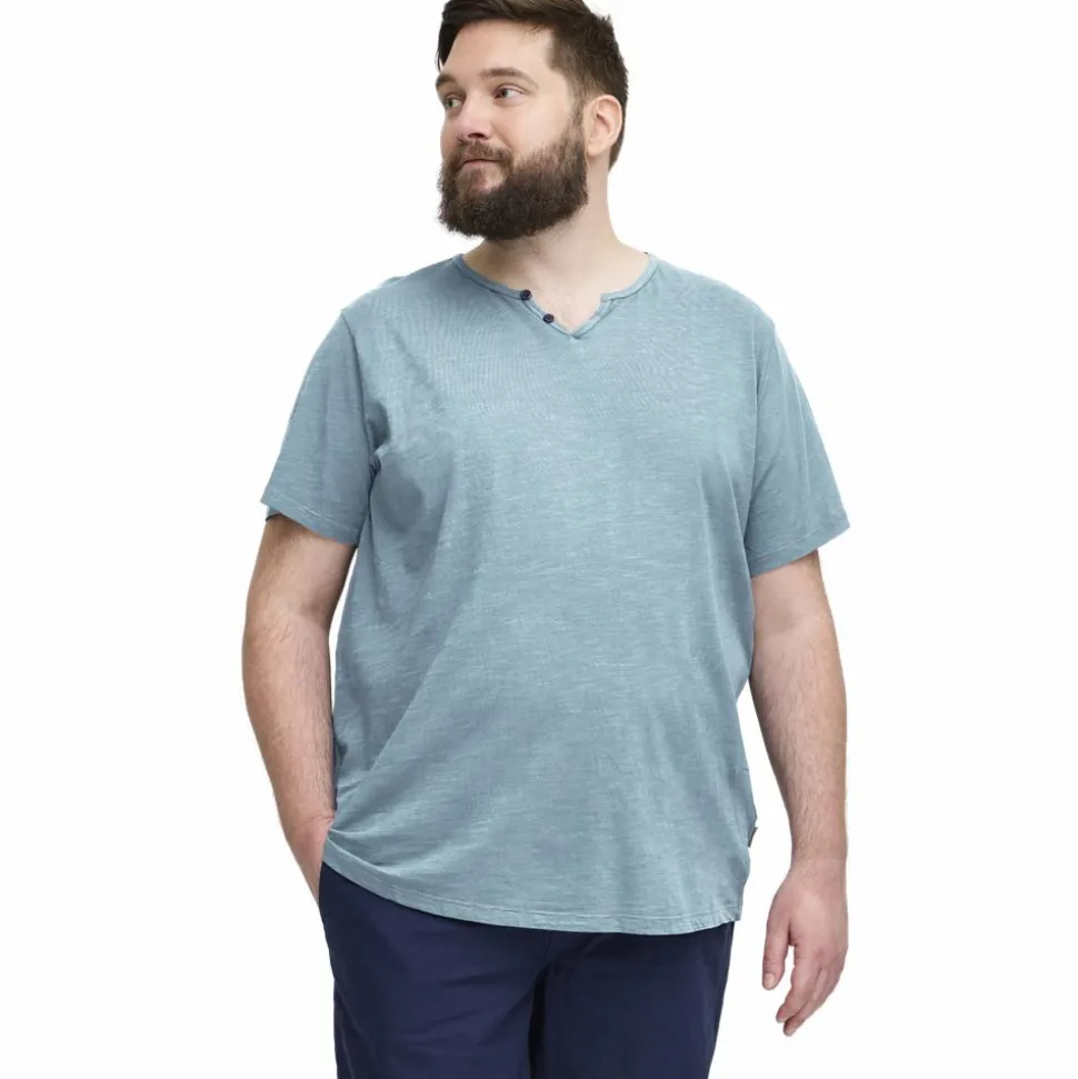 Blend Herre T-shirt Plus Size - Dusty Blue
