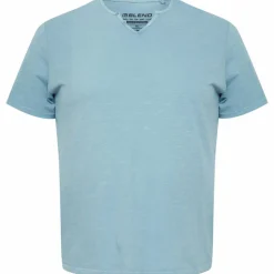 Blend Herre T-shirt Plus Size - Dusty Blue