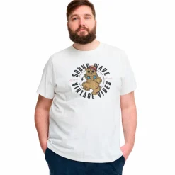 Blend Herre T-shirt Plus Size - Snow White