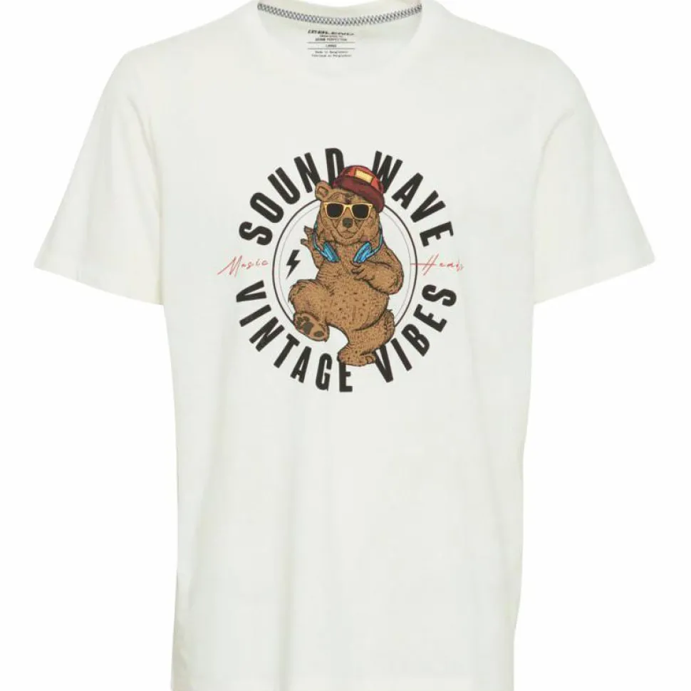 Blend Herre T-shirt Plus Size - Snow White