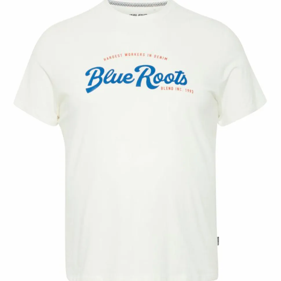 Blend Herre T-shirt Plus Size - Snow White