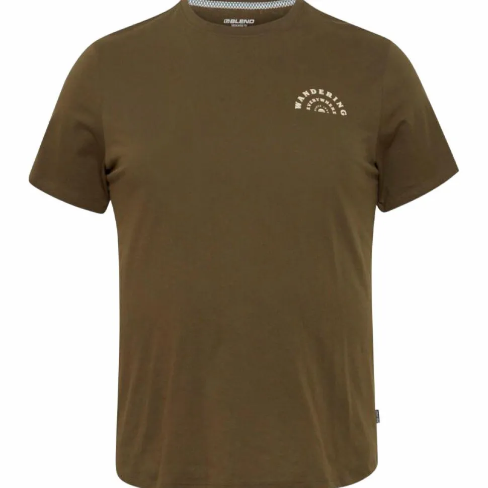 Blend Herre T-shirt Plus Size - Forest Night