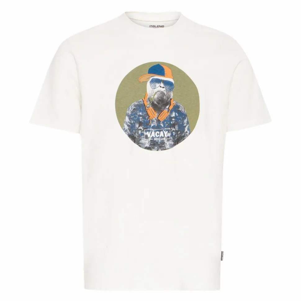 Blend Jeton Herre T-shirt - Snow White