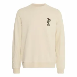 Blend Joko Herre Sweatshirt - Bleached Sand