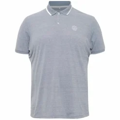 Blend Nate Herre Polo Plus Size - Denim Blue