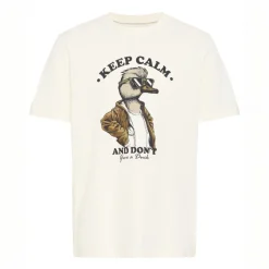 Blend Vik Herre T-shirt - WHITE DUCK