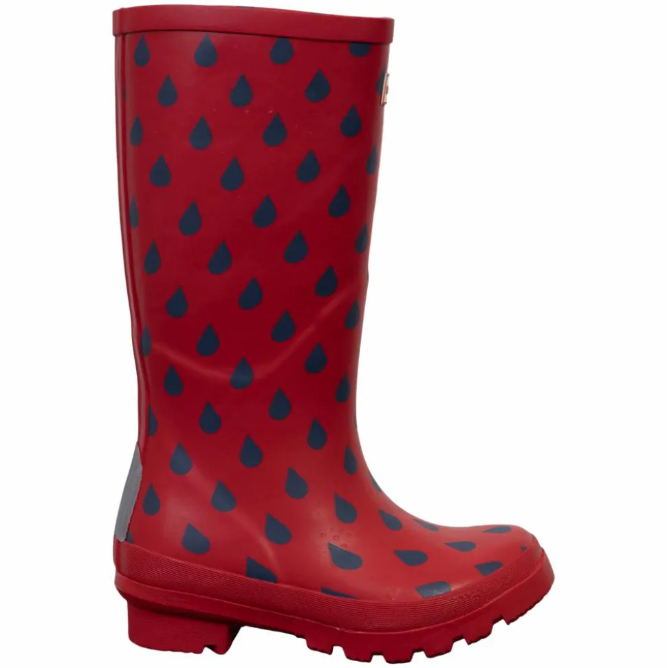 Børne Gummistøvler - Red/Navy point