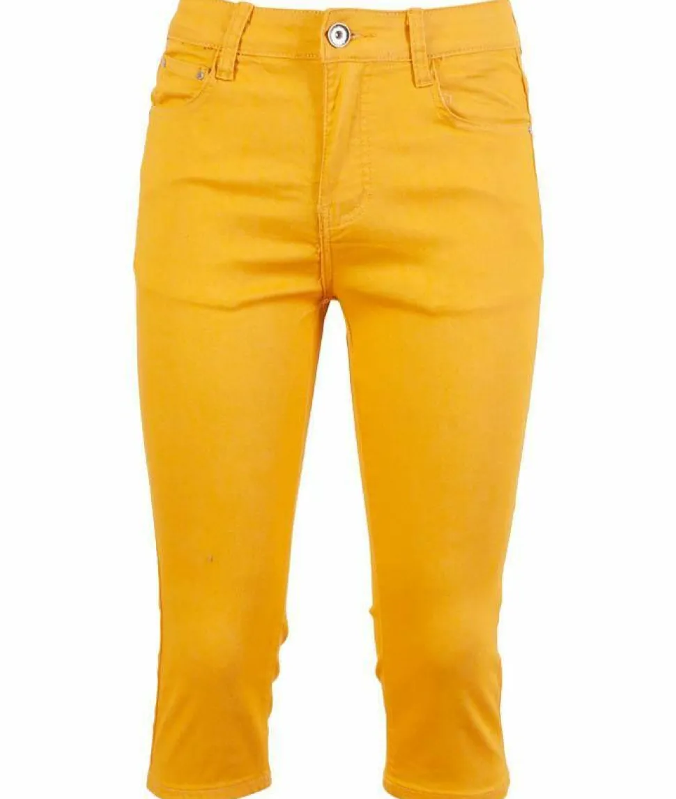 BS Jeans Dame Capri - Mustard