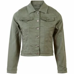 BS Jeans Dame Denimjakke - Khaki