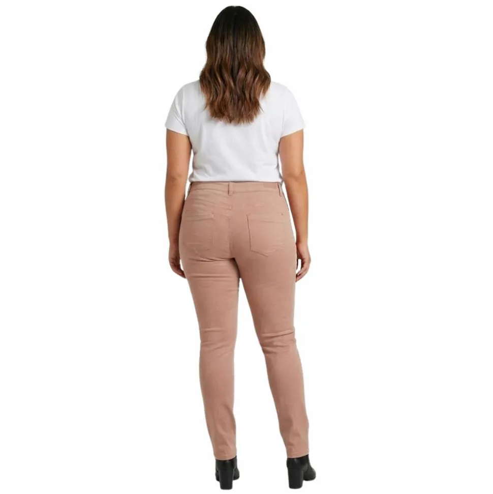 BS Jeans Dame Jeans Plus Size - Dark Rose