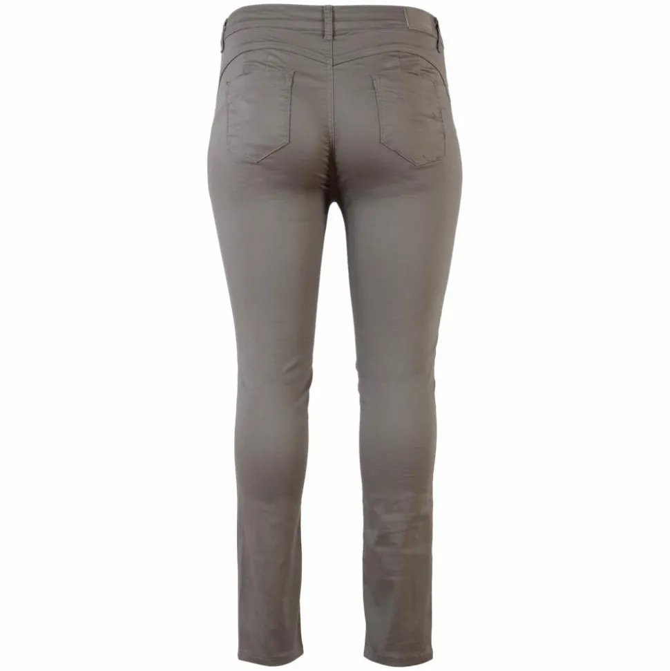 BS Jeans Dame Jeans Plus Size - Khaki
