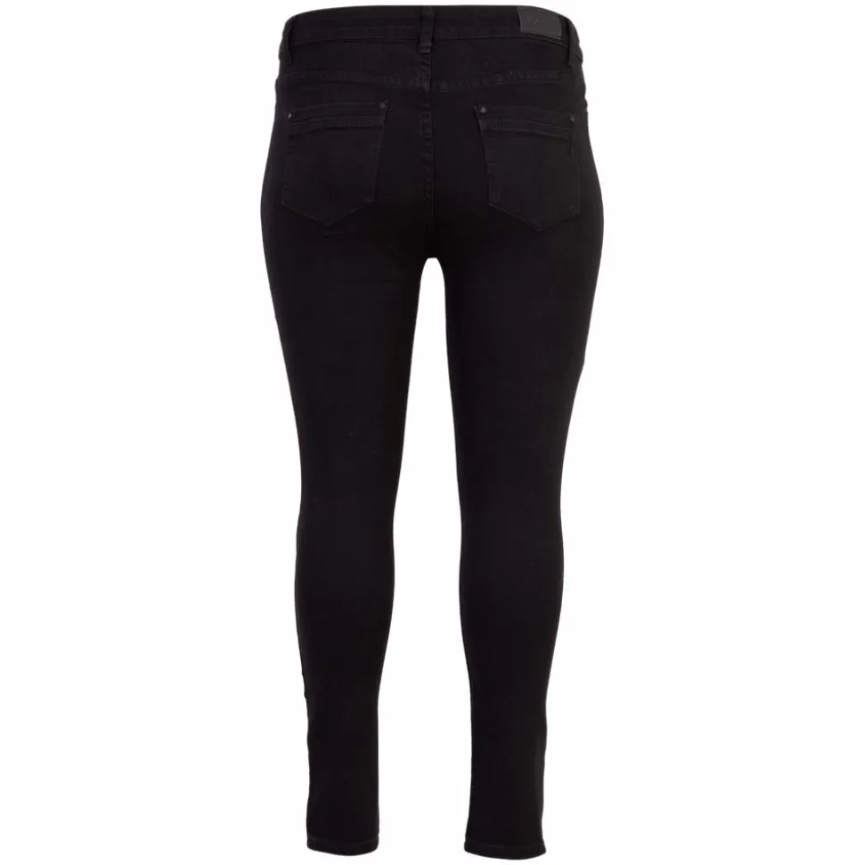 BS Jeans Dame Jeans Plus Size - Sort
