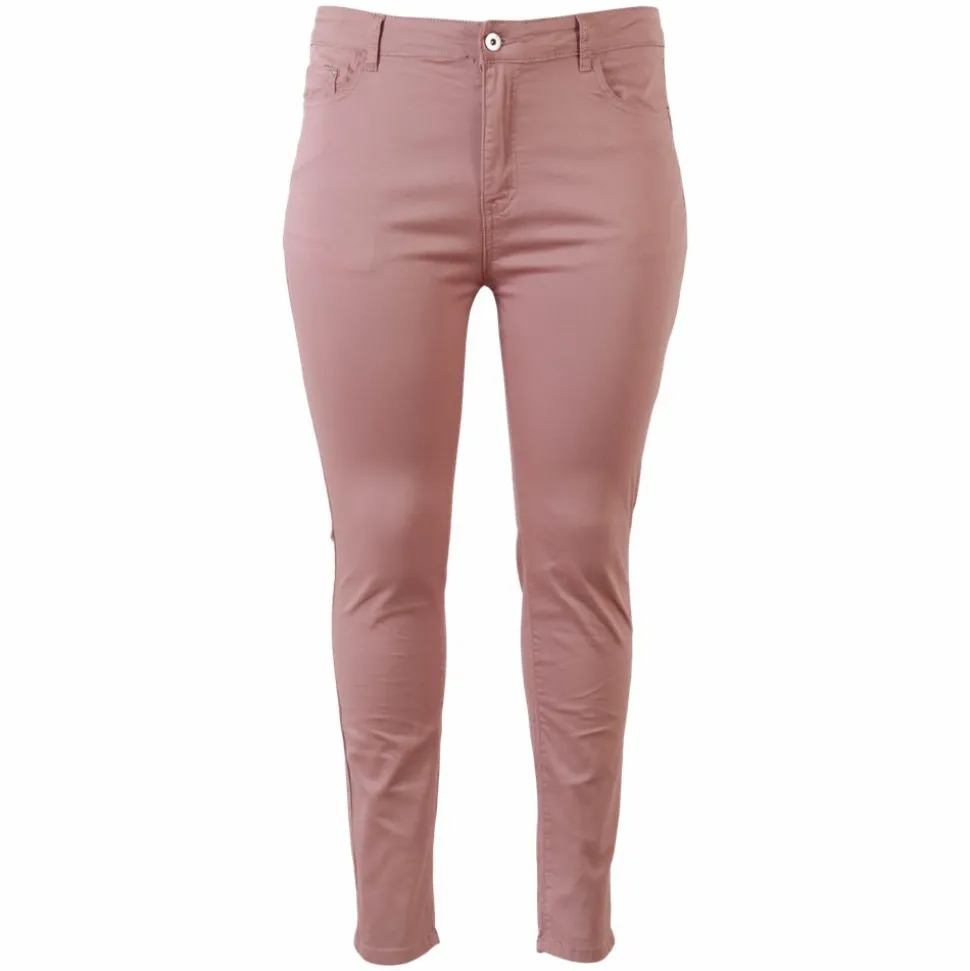 BS Jeans Dame Jeans Plus Size - Rosa