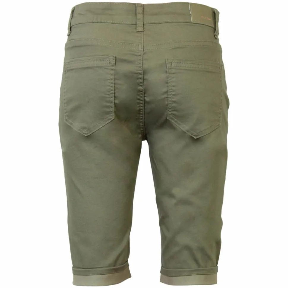 BS Jeans Dame Shorts - Khaki