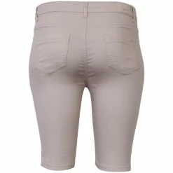 BS Jeans Dame Shorts Plus Size - Beige