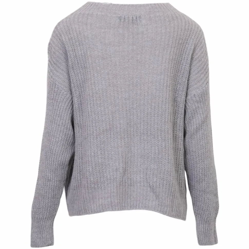 By B Dame Striktrøje - Perla Grigio