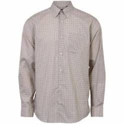 Carnét Ash Herre Skjorte Plus Size - Birch