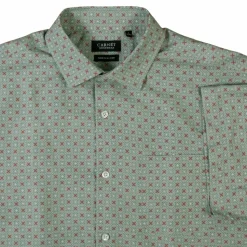 Carnét Bernhard Herre Kortærmet skjorte - Iceberg Green