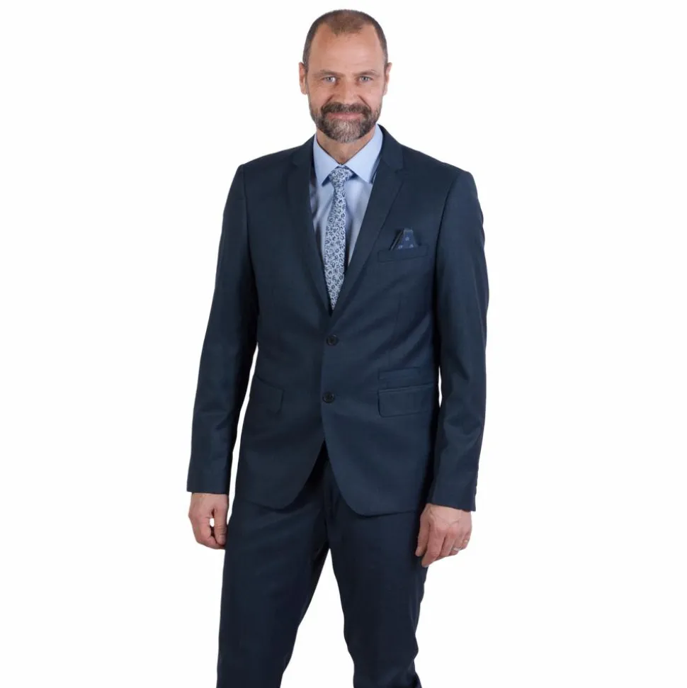 Carnét Drake Herre Blazer - Navy
