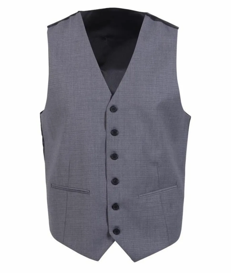 Carnét Edward Herre Vest - Dark Grey