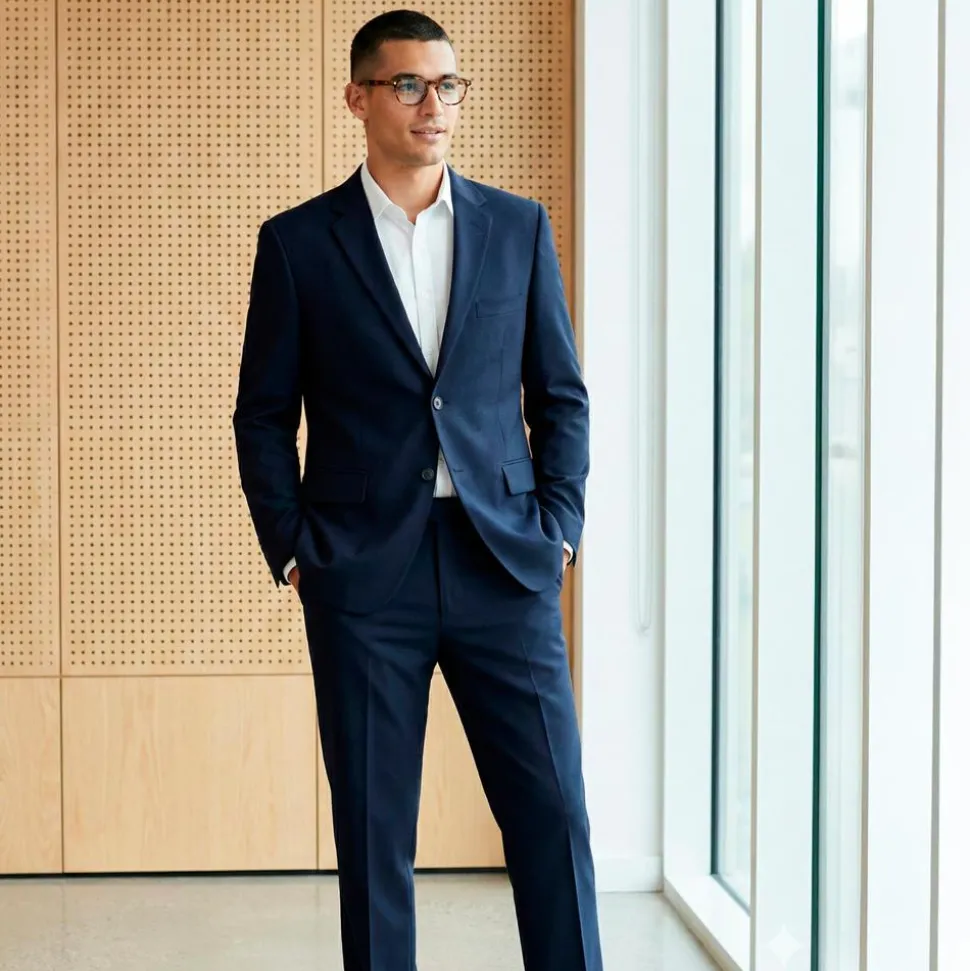 Carnét Eric Herre Blazer - Navy