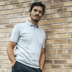 Carnét Mathieu Herre Polo - Grey Melange
