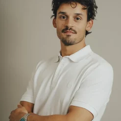 Carnét Mathieu Herre Polo - Bright White