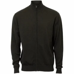 Carnét Stone Herre Cardigan - Forest Green Mix