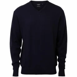 Carnét Stone Herre Striktrøje - Dark Navy Mix