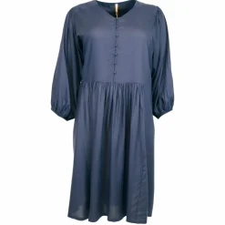 Cassiopeia Sivanna Dame Kjole Plus Size - Navy