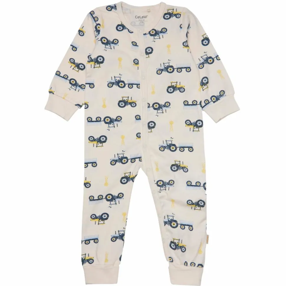 CeLaVi Baby Natdragt - Sea Salt