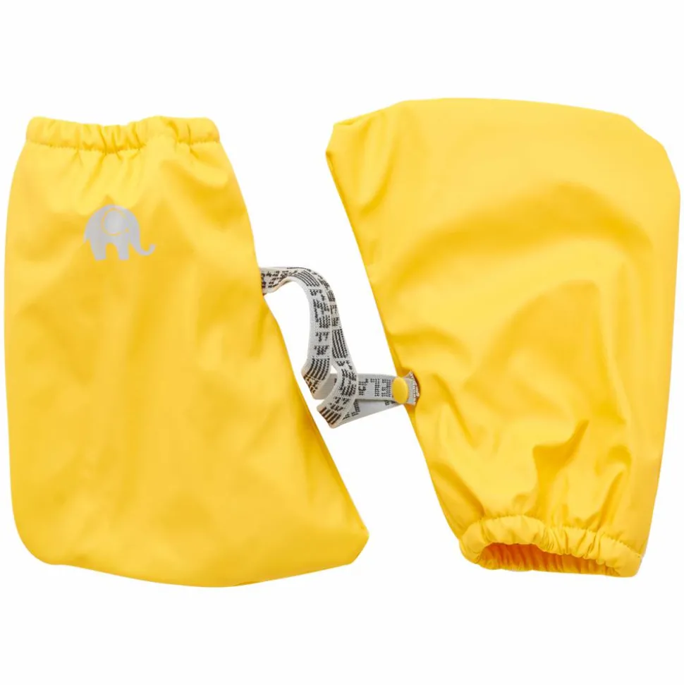 CeLaVi Baby Overtrækssko m. fleece - Yellow
