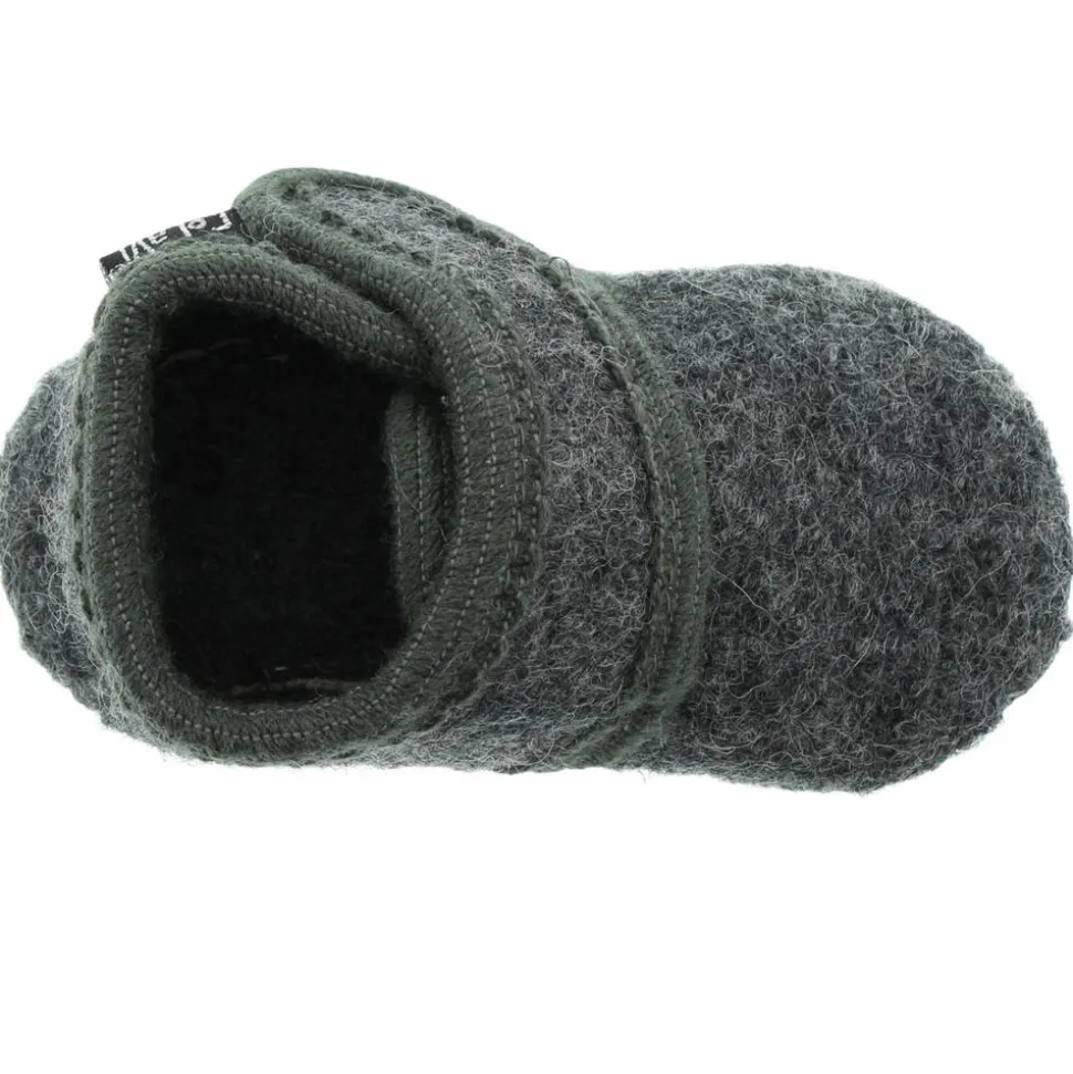 CeLaVi Børne Futter i uld - Deep Stone Grey