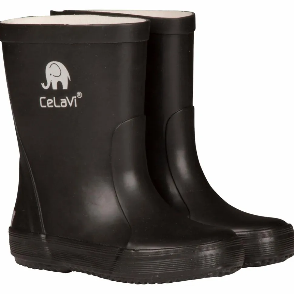 CeLaVi Børne Gummistøvler - Black