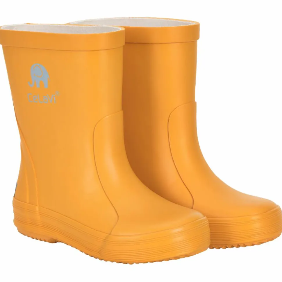 CeLaVi Børne Gummistøvler - Mineral Yellow