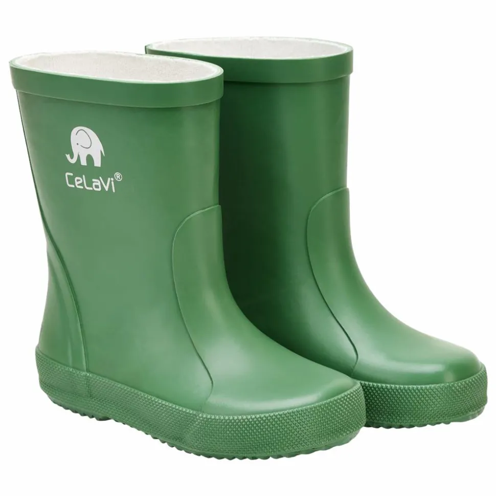 CeLaVi Børne Gummistøvler - Elm Green