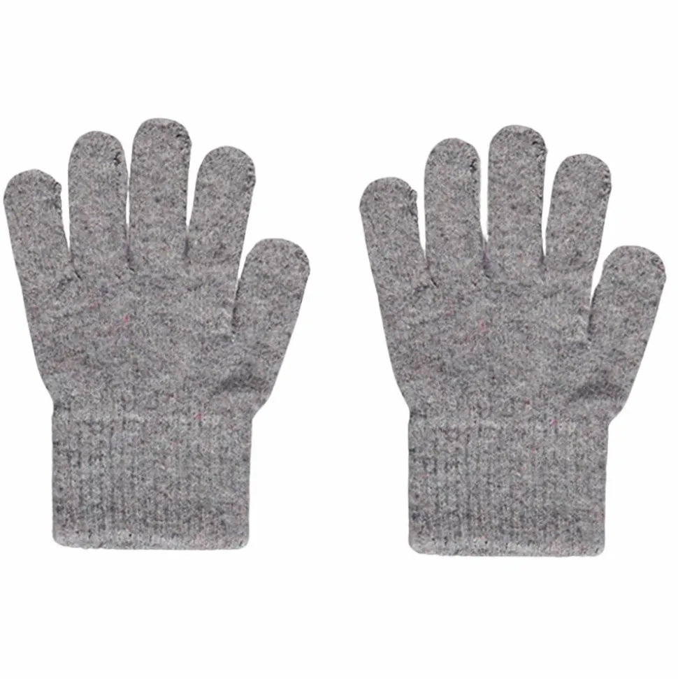 CeLaVi Børne Handsker i uldmix - Grey Melange