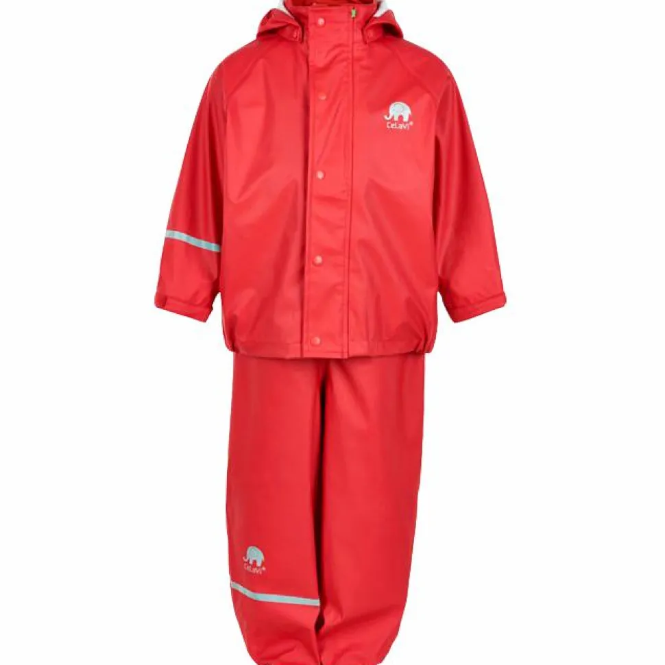 CeLaVi Børne Regnsæt - Red