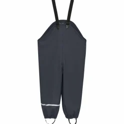 CeLaVi Børne Regnsæt m. fleece - Dark Navy