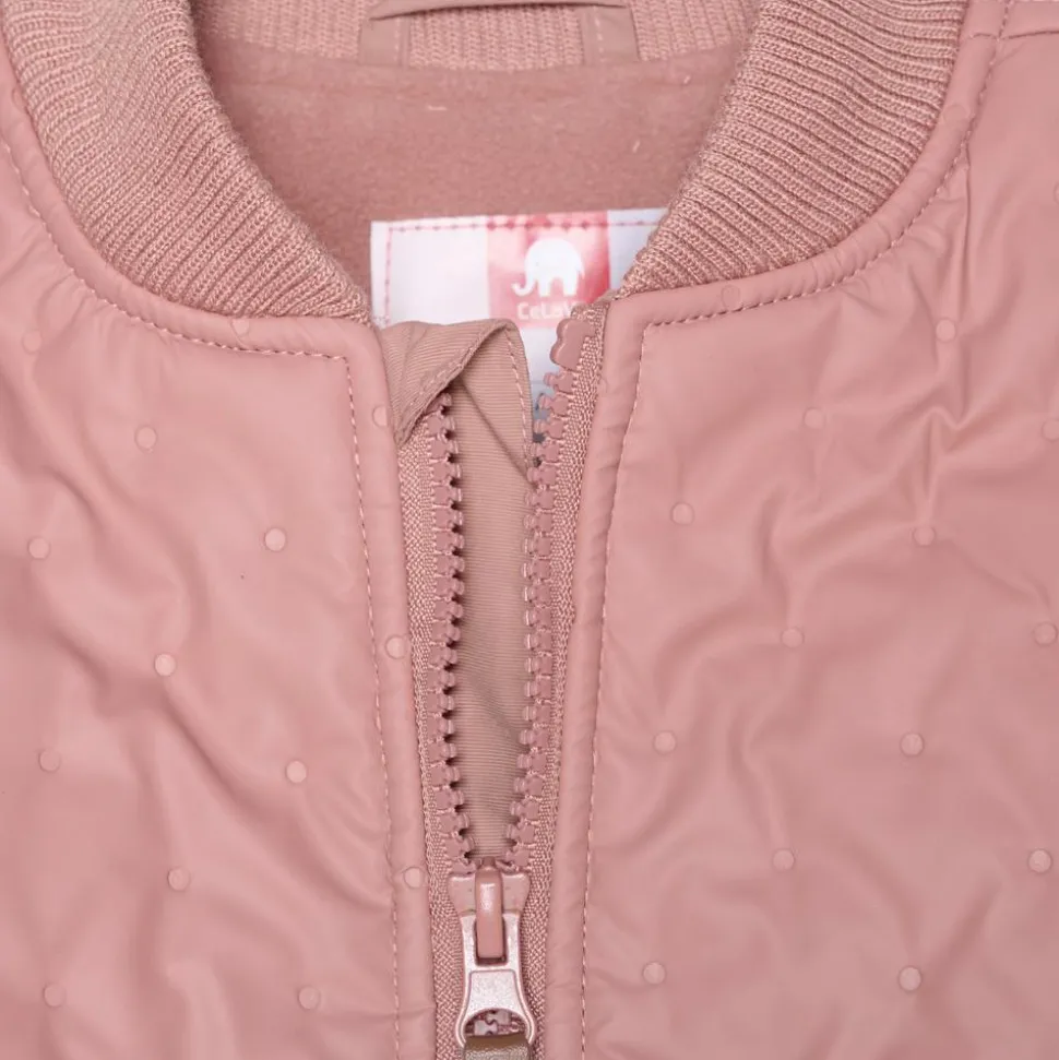 CeLaVi Børne Termosæt m. fleece - Burlwood