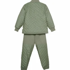 CeLaVi Børne Termosæt m. fleece - Army